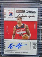 Kyle Kuzma Basketball Cards 2021 Panini Contenders Contenders Autographs Prices