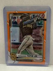 Fernando Tatis Jr. [Orange] Baseball Cards 2021 Bowman Prices