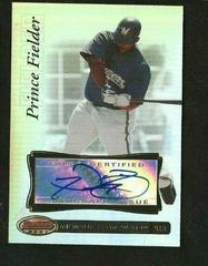 Prince Fielder [Autograph] #51 Baseball Cards 2007 Bowman's Best Prices