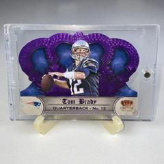 Tom Brady [Purple] #52 Football Cards 2012 Panini Crown Royale Prices