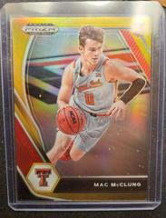 Mac McClung [Gold Prizm] #39 Basketball Cards 2021 Panini Prizm Draft Picks Prices