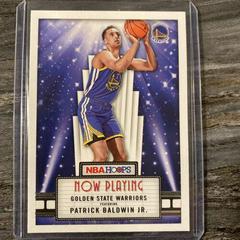 Patrick Baldwin Jr. #25 Basketball Cards 2022 Panini Hoops Now Playing Prices