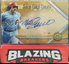 Mike Schmidt #GGA-MS Baseball Cards 2022 Topps Tribute Solid Gold Greats Autographs Prices