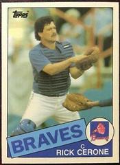 Rick Cerone Baseball Cards 1985 Topps Traded Tiffany Prices
