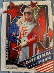 Natalie Decker [White Sparkle] #NP12 Racing Cards 2021 Panini Prizm National Pride Prices