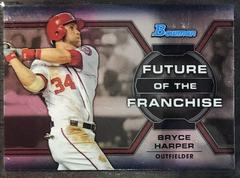 Bryce Harper Baseball Cards 2013 Bowman Draft Picks & Prospects Future of the Franchise Mini Prices