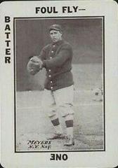 Chief Meyers Baseball Cards 1913 Tom Barker Game Prices