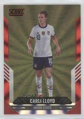 Carli Lloyd [Red Laser] Soccer Cards 2021 Panini Score FIFA Prices