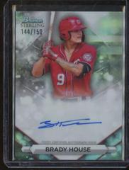 Brady House [Refractor] #PA-BH Baseball Cards 2023 Bowman Sterling Prospect Autograph Prices