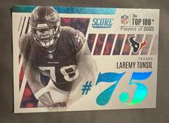 Laremy Tunsil #T75 Football Cards 2022 Panini Score Top 100 Prices