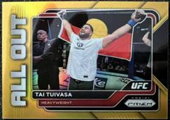 Tai Tuivasa [Gold] Ufc Cards 2023 Panini Prizm UFC All Out Prices