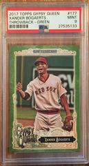 Xander Bogaerts [Throwback Green] #177 Baseball Cards 2017 Topps Gypsy Queen Prices