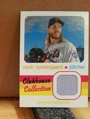 Noah Syndergaard Baseball Cards 2020 Topps Heritage Clubhouse Collection Relics Prices