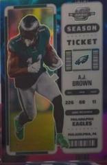 A. J. Brown [Nebula] #44 Football Cards 2022 Panini Contenders Optic Prices