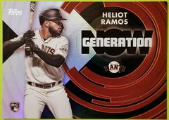 Heliot Ramos #GN-70 Baseball Cards 2022 Topps Update Generation Now Prices