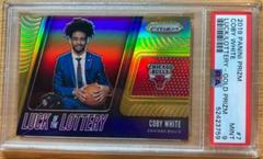 Coby White [Gold Prizm] Basketball Cards 2019 Panini Prizm Luck of the Lottery Prices