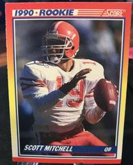 Scott Mitchell #651 Football Cards 1990 Panini Score Prices