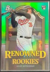 Adley Rutschman [Green] Baseball Cards 2023 Bowman Platinum Renowned Rookies Prices