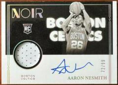 Aaron Nesmith [Patch Autograph] #312 Basketball Cards 2020 Panini Noir Prices