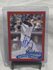 Anthony Rizzo [Red] #89BA-AR Baseball Cards 2024 Topps 1989 Autograph Prices