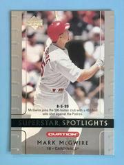 Mark McGwire #119 Baseball Cards 2002 Upper Deck Ovation Prices