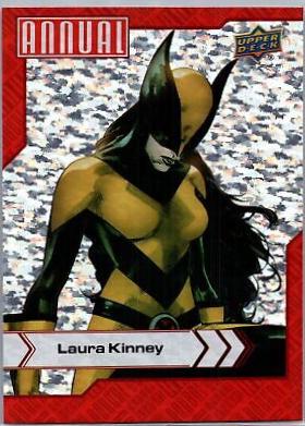 Laura Kinney [Silver Sparkle] #100 Marvel 2022 Upper Deck Annual