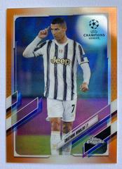 Cristiano Ronaldo [Orange] Soccer Cards 2020 Topps Chrome UEFA Champions League Prices