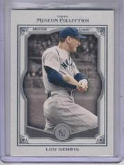Lou Gehrig Baseball Cards 2013 Topps Museum Collection Prices