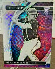 Ha Seong Kim [Building Blocks] #4 Baseball Cards 2021 Panini Chronicles Titan Prices