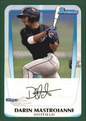 Darin Mastroianni [Green] #BP109 Baseball Cards 2011 Bowman Prospects Prices