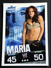 Maria Wrestling Cards 2009 Topps WWE Slam Attax Prices