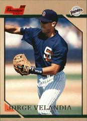 Jorge Velandia Baseball Cards 1996 Bowman Prices