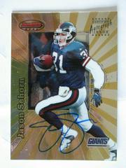 Jason Sehorn Football Cards 1998 Bowman's Best Autographs Prices