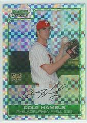 Cole Hamels [Xfractor] Baseball Cards 2006 Bowman Chrome Prices