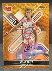 Dani Olmo [Orange Wave] #BCA-DO Soccer Cards 2022 Topps Finest Bundesliga Autographs Prices