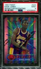 Eddie Jones [Refractor w/ Coating] #323 Basketball Cards 1994 Finest Prices