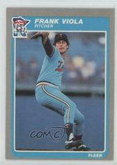 Frank Viola #291 Baseball Cards 1985 Fleer Prices