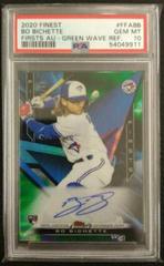 Bo Bichette [Green Wave Refractor] #FFA-BB Baseball Cards 2020 Topps Finest Firsts Autographs Prices