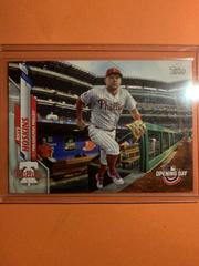 Rhys Hoskins [SP] #156 Baseball Cards 2020 Topps Opening Day Prices