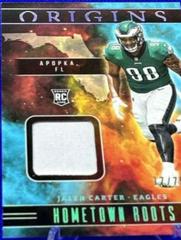 Jalen Carter [Turquoise] #HR-JC Football Cards 2023 Panini Origins Hometown Roots Prices
