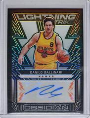 Danilo Gallinari [Orange] #LSS-DNG Basketball Cards 2021 Panini Obsidian Lightning Strike Signatures Prices