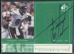 Michael Jackson Football Cards 1998 SP Authentic Player's Ink Prices