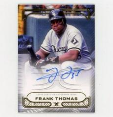 Frank Thomas #DIA-FTH Baseball Cards 2023 Topps Definitive Defining Images Autograph Collection Prices