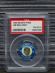 Jim Maloney Baseball Cards 1969 MLBPA Pins Prices