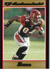 T.J. Houshmandzadeh [Gold] #62 Football Cards 2007 Bowman Prices