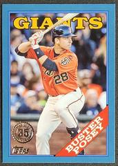 Buster Posey [Blue] #T88-4 Baseball Cards 2023 Topps Silver Pack 1988 35th Anniversary Prices
