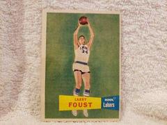 Larry Foust Basketball Cards 1957 Topps Prices