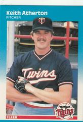 Keith Atherton #534 Baseball Cards 1987 Fleer Prices