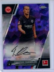 Timothy Chandler [Purple] #BCA-TC Soccer Cards 2021 Topps Chrome Bundesliga Sapphire Autographs Prices