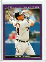 Miguel Cabrera [Purple] Baseball Cards 2022 Topps X Derek Jeter Prices